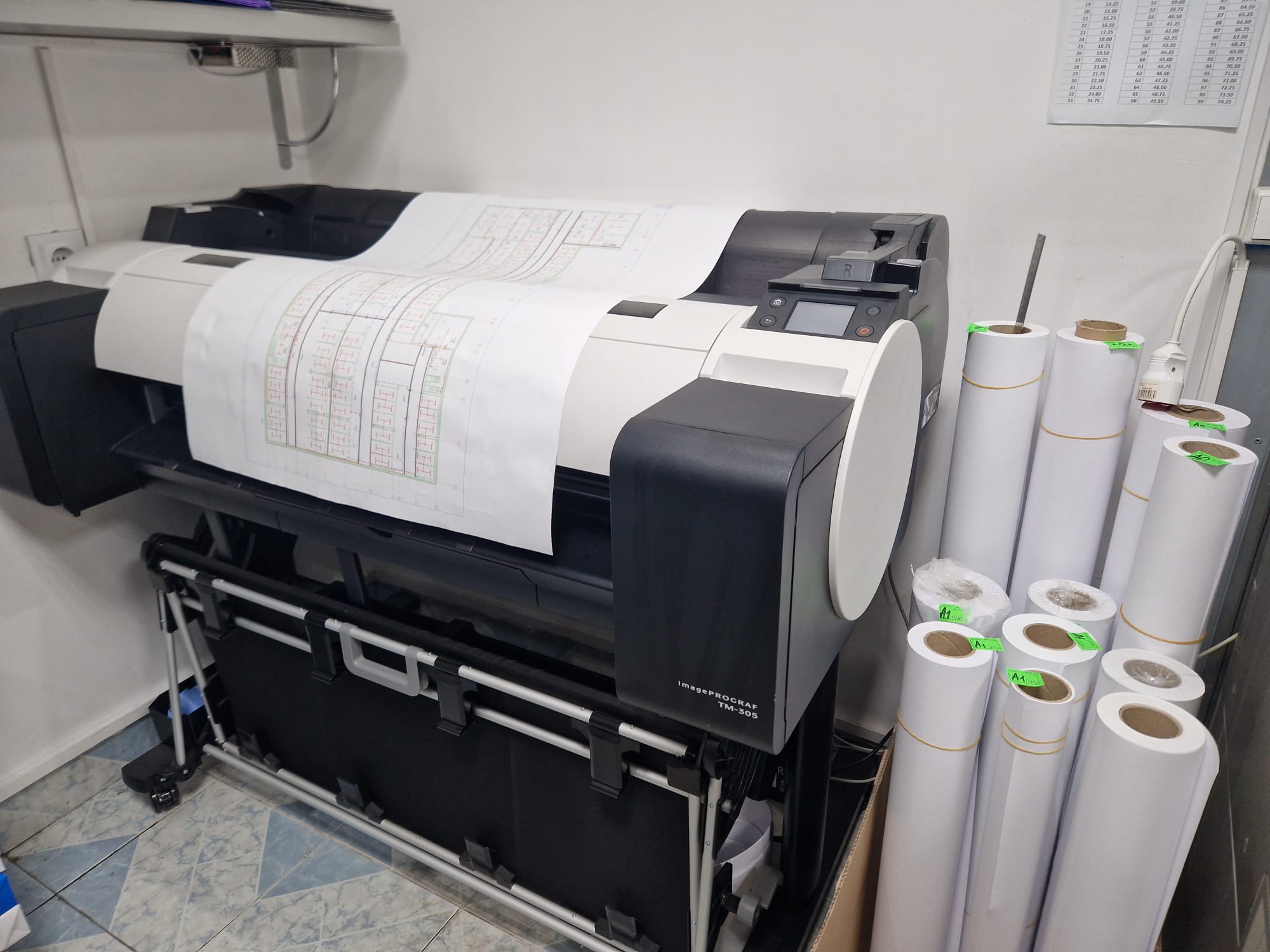 Printare plotter